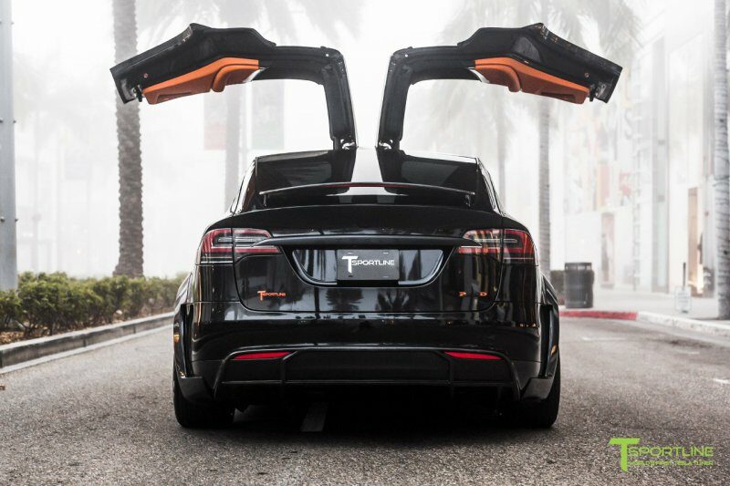 Tesla Model X в исполнении мастеров TSportline