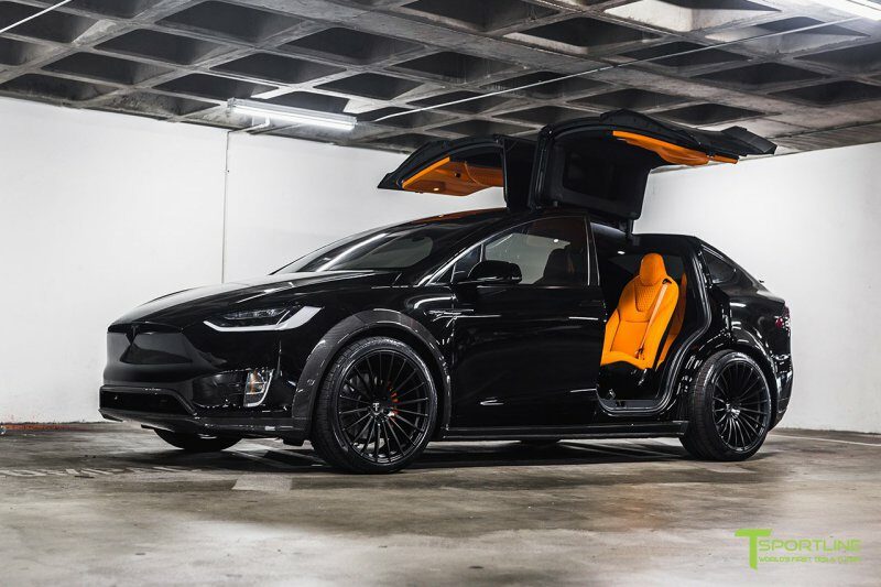 Tesla Model X в исполнении мастеров TSportline