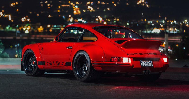 Porsche 911 Carrera в исполнении мастерской RWB