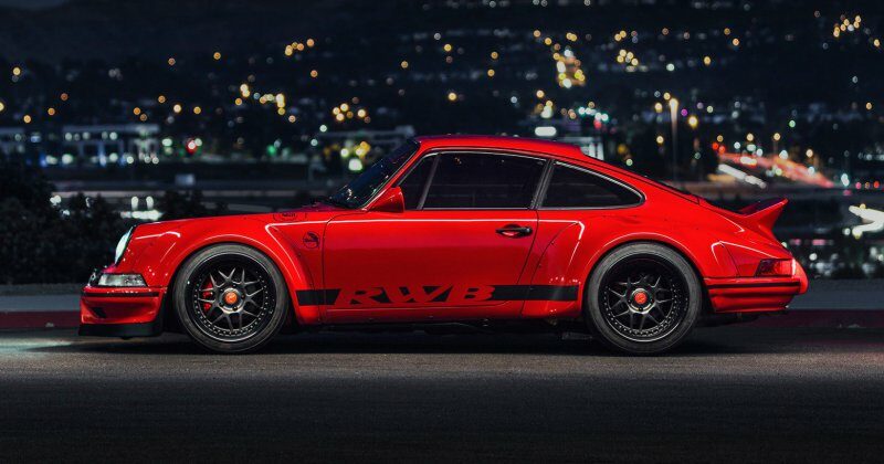 Porsche 911 Carrera в исполнении мастерской RWB