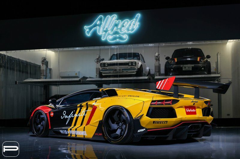 Lamborghini Aventador в гоночном амплуа от Infinite Motorsports