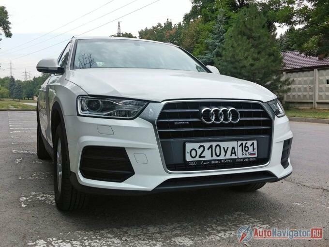 Проще всего обновленный Audi Q3 узнать с «лица»