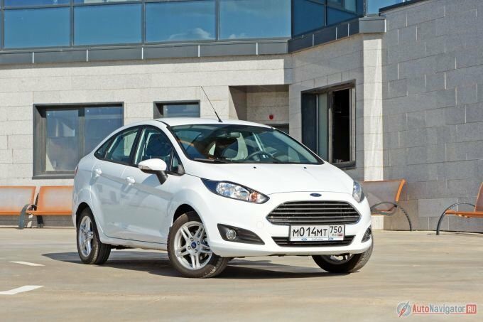 Это обновлённый Ford Fiesta, производство которого недавно стартовало в Набережных Челнах