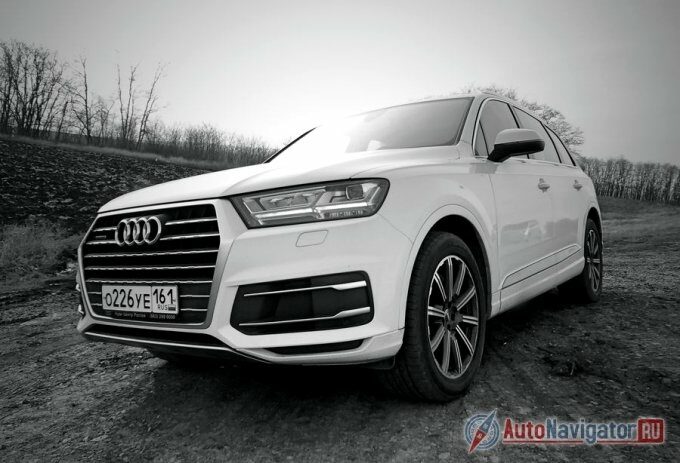 Новый Audi Q7 оснащен по высшему разряду