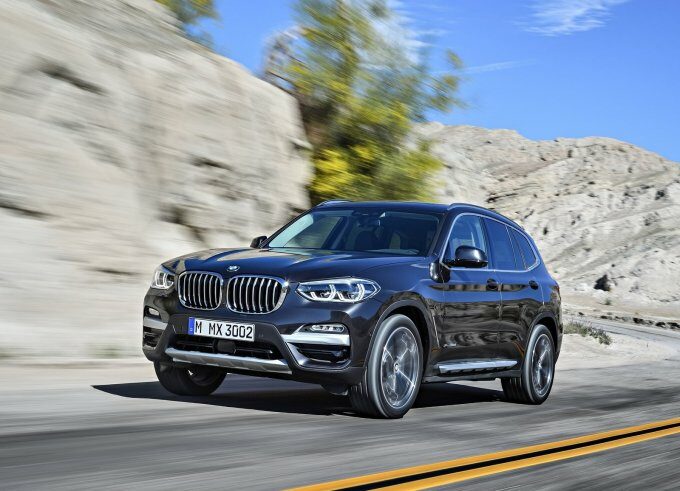 BMW X3 New отличается облегченной конструкцией