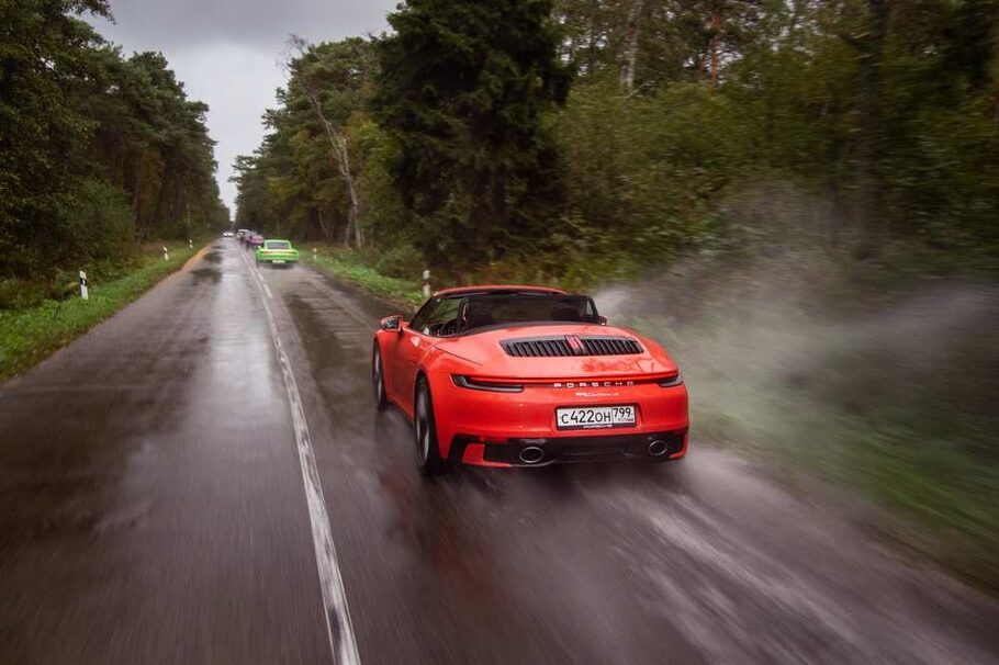 Тест драйв Porsche 911 Carrera  штрафной патрон