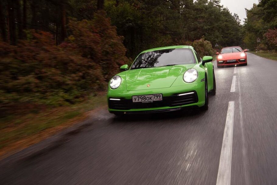 Тест драйв Porsche 911 Carrera  штрафной патрон