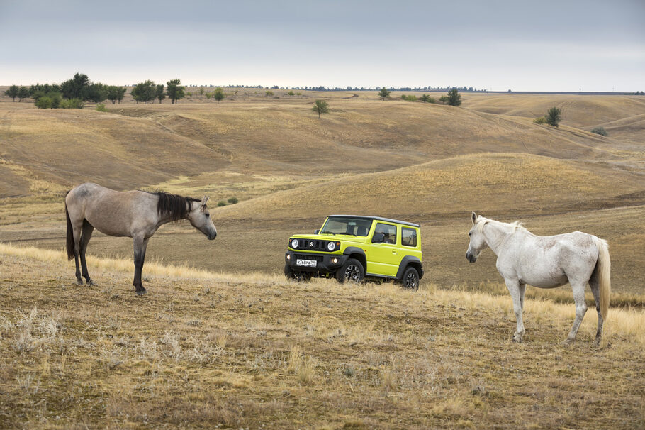 Тест драйв Suzuki Jimny  аскеза звезд