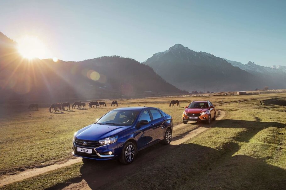 Тест драйв Lada Vesta AT до автоматизма - седан и универсал Лада Веста 1.8 на вариаторе