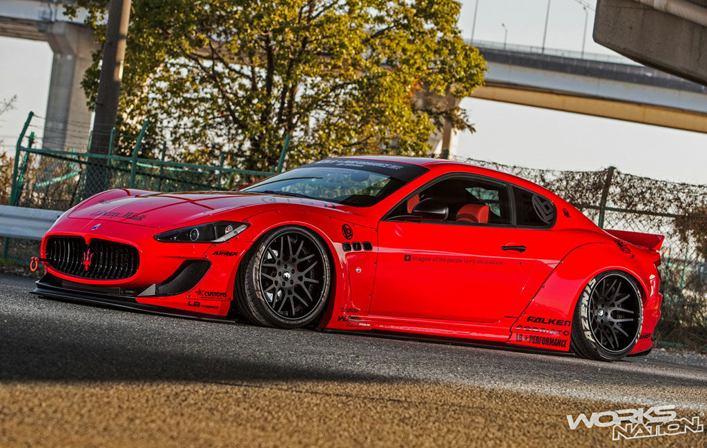 Maserati GranTurismo в обвесе от Liberty Walk