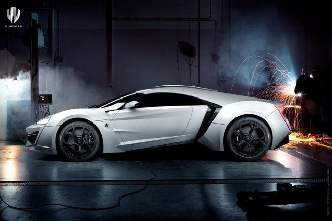 Фото суперкара Lykan Hypersport