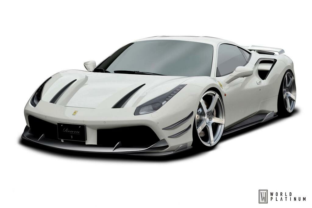 Ferrari 488 GTB в обвесе от Rowen