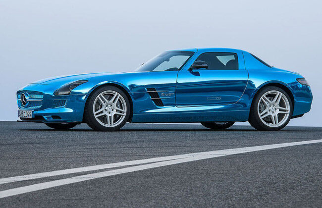 Фото Mercedes SLS AMG Coupe Electric Drive