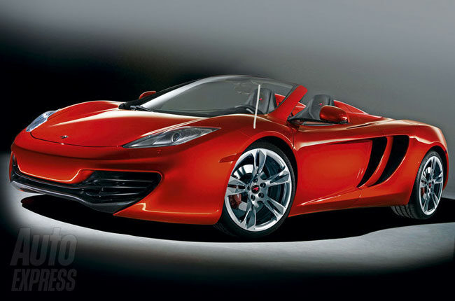 Рендер McLaren MP4-12C Spider