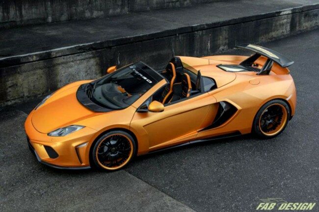 McLaren MP4-12C Spider Terso от ателье FAB Design