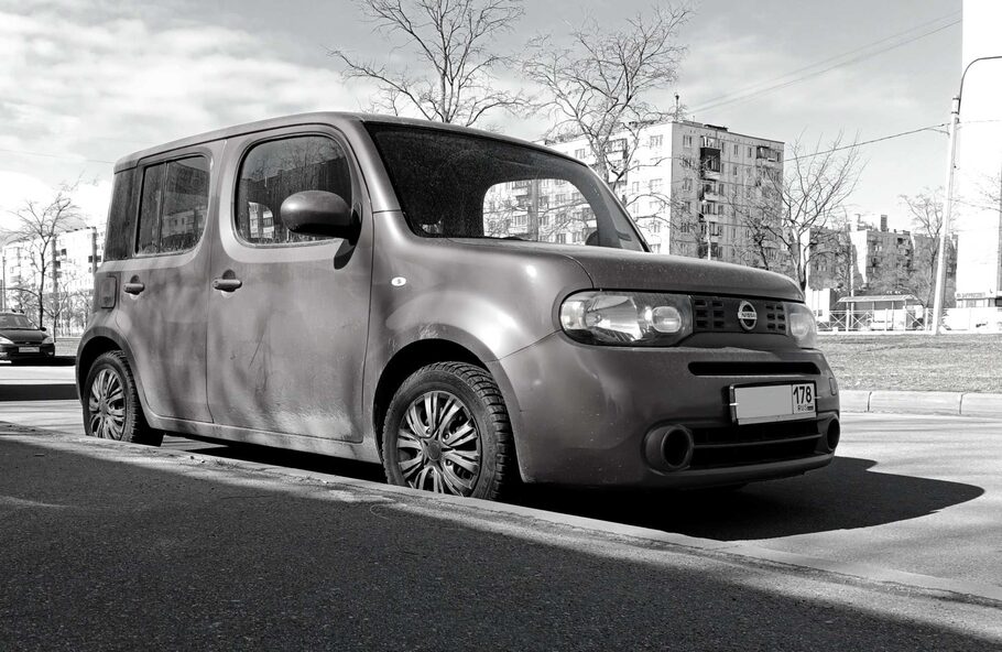 Секонд тест Nissan Cube  захочу   полюблю