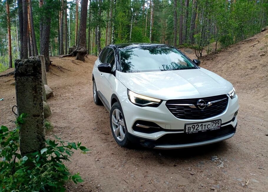 Тест драйв Opel Grandland X  кто на новенького