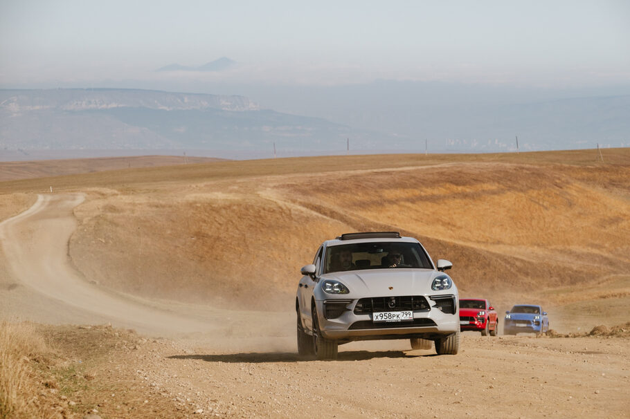 Тест драйв Porsche Macan  По острым иглам яркого огня