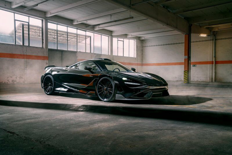 Модификация McLaren 765LT до 800+ л.с. от Novitec