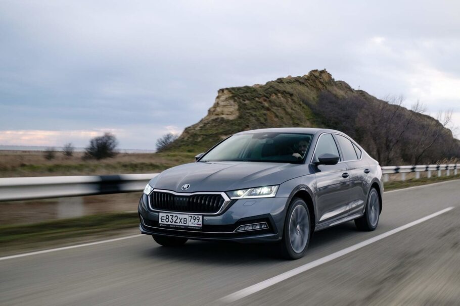 Тест драйв новой Skoda Octavia  тенденция  однако