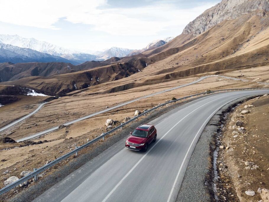 Тест драйв нового Volkswagen Tiguan  знает себе цену